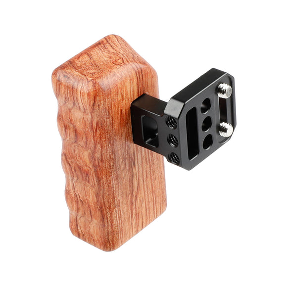 KAYULIN Right Wooden Handle Grip for Universal Camera Cage On The Side DSLR Camera Handle K0096
