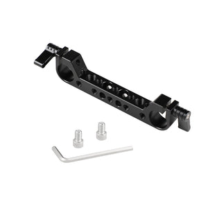 KAYULIN Standard 19mm Dual-port Rod Clamp Bracket With 1/4" & 3/8" Mounting Points for photography equipment K0116
