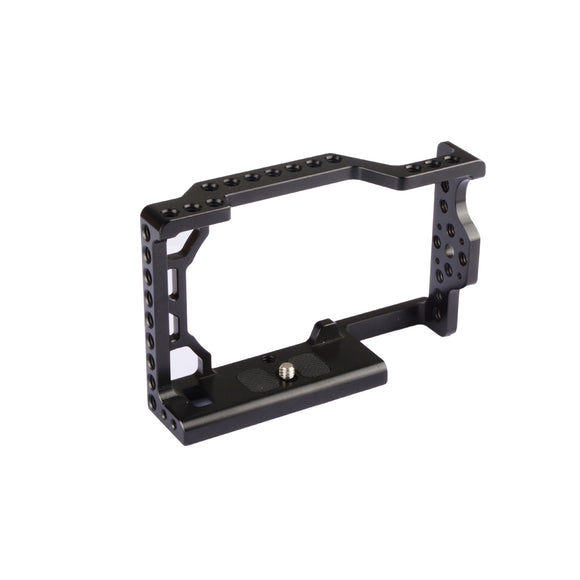 KAYULIN Aluminum Alloy Dslr Camera Cage for Sony A6500 (Black) K0130