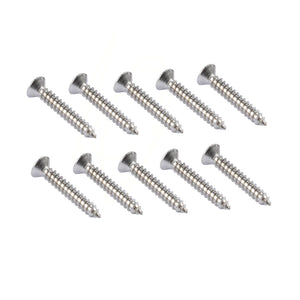 KAYULIN M4x25mm Countersunk Cross Recessed Truss Head Machine screws Flat heads Tip tail self tapping screw 25mm Length K0264