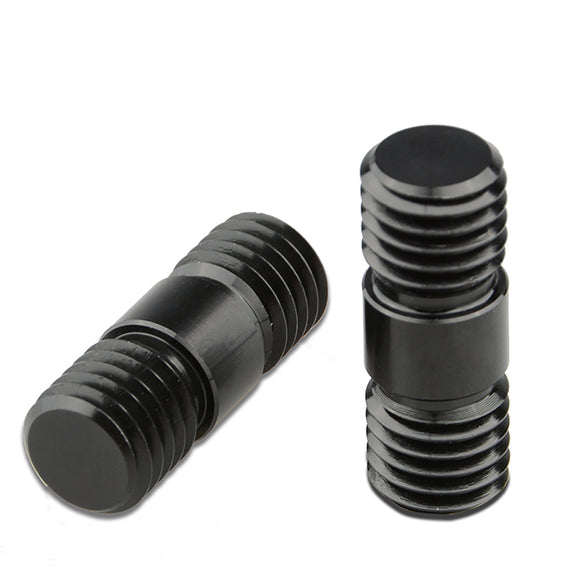 KAYULIN M12 Thread Rod Extension Connector (Black) for 15mm Rail Support System (pack of 2) K0059
