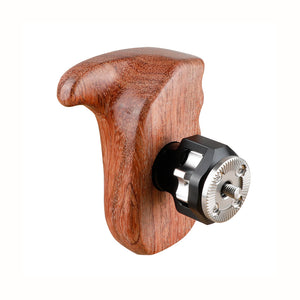 KAYULIN Dslr Camera Wooden Hand Grip With M6 ARRI Rosette Mount (Left) for Universal Camera K0171