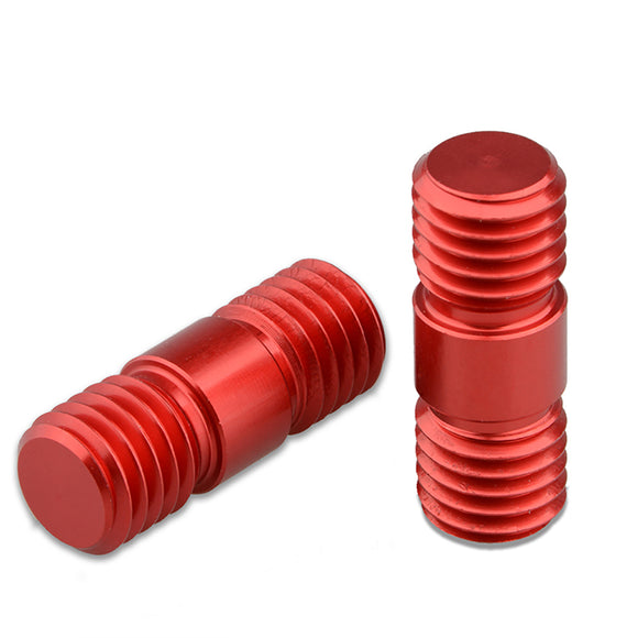 KAYULIN M12 Thread Rod Extension Connector (Red) for 15mm Rail Support System (pack of 2) K0058