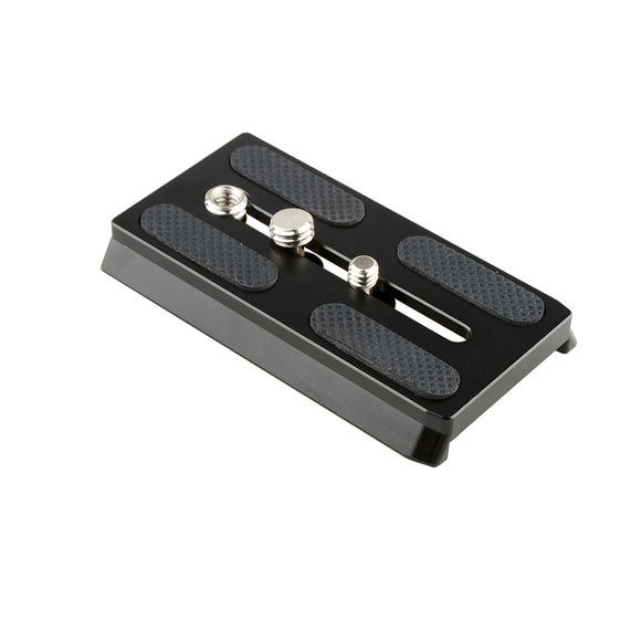 KAYULIN Base plate Manfrotto Slide in Camera Quick Release Plate With 1/4 inch and 3/8 inch Threads for Manfrotto QR K0241