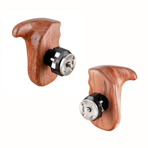 KAYULIN Wooden Camera Hand Grip With M6 ARRI Rosette Mount (Left & Right) for Universal Camera K0173