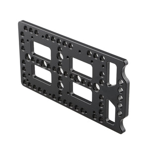 KAYULIN Versatile Cheese Plate Battery Backboard Plate For V Lock Mount Power Splitter K0085