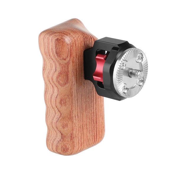 KAYULIN Universal Wooden Handgrip With M6 Rosette Connection For Dslr Camera Cage Kit (Right Hand) K0099