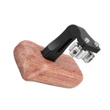 KAYULIN New arrival Reversible Wooden Hand Grip Medium Size With 1/4"-20 Thumbscrew Knob Left Side for DSLR camera cage rig K0094