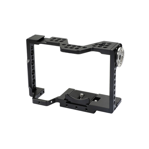 KAYULIN Full Camera Cage With Quick Release Attachment & ARRI Rosette For Sony a7 II a7R II a7S II a7 III a7R III a9 Series K0218
