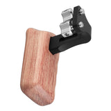 KAYULIN New arrival Reversible Wooden Hand Grip Medium Size With 1/4"-20 Thumbscrew Knob Left Side for DSLR camera cage rig K0094