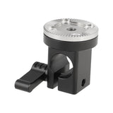 KAYULIN New design 15mm Single Rail Rod Clamp With M6 ARRI Style Rosette Mount For DSLR Camera Cage Handgrip K0092