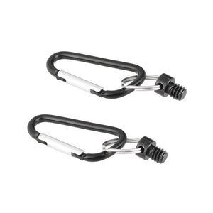 KAYULIN 1/4 inch Split Ring Camera Screw Bolt for Handgrip Neck Strap Aluminum construction K0221