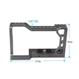 KAYULIN New Design Titanium Dslr camera Cage for Sony A6500 K0129