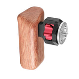 KAYULIN Universal Wooden Handgrip With M6 Rosette Connection For Dslr Camera Cage Kit (Left Hand) K0098