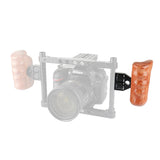 KAYULIN Hand grip Wooden Handle Grip Left Side with 1/4 screw For DSLR Camera Cage Monitor Cage (Brazilian Wood) K0208