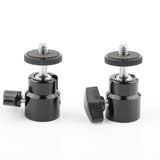 KAYULIN 1/4-20 Screw Mount 360 Degree Rotatable Ballhead Tripod Accessory Mini Ball Head for Camera K0057