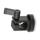 KAYULIN New design 15mm Single Rail Rod Clamp With M6 ARRI Style Rosette Mount For DSLR Camera Cage Handgrip K0092