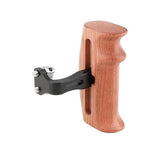 KAYULIN Versatile Wooden Handgrip With Invertible With Adjustable 1/4" Thumbscrew Connection (Either Side) K0109