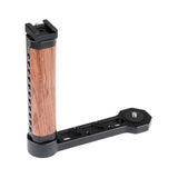 KAYULIN Wooden Handle Grip L-shape With Shoe Mount For RoninS / Zhiyun Crane Series Handheld Gimbal K0134