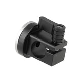 KAYULIN New design 15mm Single Rail Rod Clamp With M6 ARRI Style Rosette Mount For DSLR Camera Cage Handgrip K0092