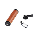 KAYULIN Leather Handle Grip With Monopod Mount Adapter For GoPr HD HERO 1 2 3 4 Camera K0254