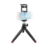KAYULIN Mini Tripod with Cell phone Tablet Holder Mount Clip Clamp Tripod Mount Clamp For Camera Mobile Phone DSLR K0261