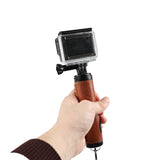 KAYULIN Leather Handle Grip With Monopod Mount Adapter For GoPr HD HERO 1 2 3 4 Camera K0254