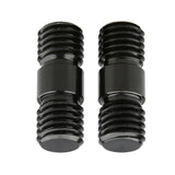 KAYULIN M12 Thread Rod Extension Connector (Black) for 15mm Rail Support System (pack of 2) K0059