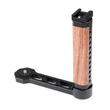 KAYULIN Wooden Handle Grip L-shape With Shoe Mount For RoninS / Zhiyun Crane Series Handheld Gimbal K0134