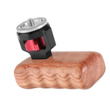 KAYULIN Universal Wooden Handgrip With M6 Rosette Connection For Dslr Camera Cage Kit (Right Hand) K0099