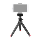 Kayulin Mini Tripod Handheld Travel Tabletop Tripod Stand with Ball Head Tripod for Phone Tripod For Camera DSLRS Adjustable K0313