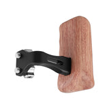 KAYULIN New arrival Reversible Wooden Hand Grip Medium Size With 1/4"-20 Thumbscrew Knob Left Side for DSLR camera cage rig K0094