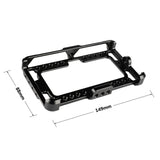 KAYULIN Aluminum Monitor Cage Bracket Perfect Fit For FeelWorld F5 On-Camera Monitor K0107