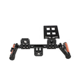 KAYULIN Director’s Monitor Supporting Cage Rig With Dual Wooden Handgrip & Battery Plate For Dslr Monitor K0112