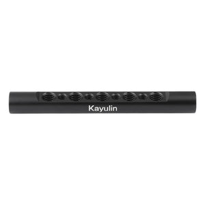 KYAULIN 15mm Aluminum Cheese Rods 125mm Long With Internal M12 Female Thread K0010