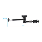 KAYULIN 9 inch Articulating Magic Arm with Shoe Mount Versatile For Monitor Photo Studio Accessories K0242