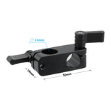 KAYULIN 90-Degree Rod Rig Adapter 15mm rod Clamp for DSLR 15mm Rods Rig System Shoulder Mount K0027