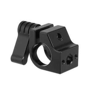 KAYULIN Universal 15mm Single Rod Clamp For Camera Cage (Black Knob) K0030