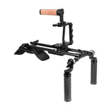 KAYULIN Pro Camera Shoulder Mount Rig With Half Cage Manfrotto Quick Release Plate Base For BMPCC 4K K0300