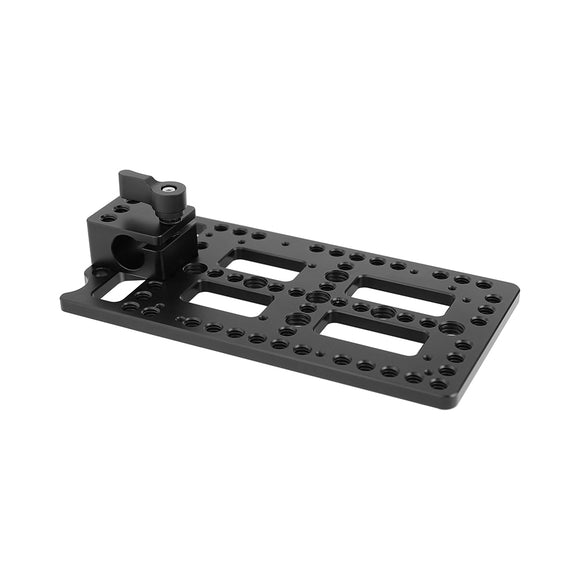 Kayulin Multi-purpose Cheese Plate Backboard Plate With 15mm Rod Clamp For V Lock Mount Power Splitter K0337