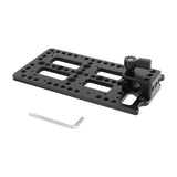 Kayulin Multi-purpose Cheese Plate Backboard Plate With 15mm Rod Clamp For V Lock Mount Power Splitter K0337