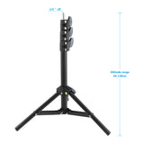 Kayulin Photographic 100cm lighting stand lamp stand with 1/4 screw adjustable tripod suit for Photo Studio Flash Led Light K0370