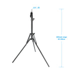 Kayulin Adjustable 190cm Tripod Reflexed Light Stand For Photographic Equipment Photo Studio Lighting Photography Props K0372