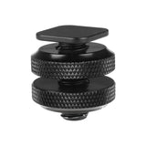 KAYULIN Shoe Mount Adapter With 3/8"-16 Male Thread & Lock Nuts K0040