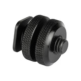 KAYULIN Shoe Mount Adapter With 3/8"-16 Male Thread & Lock Nuts K0040