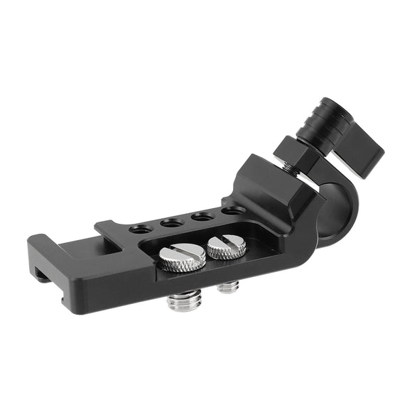 KAYULIN Versatile Extension Plate With 15mm Single Rod Clamp & Double-sided Shoe Mounts & 1/4