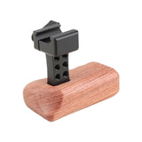 KAYULIN DSLR Camera Wooden Handle Grip Quick Release NATO Side Handle (Left Hand) K0100