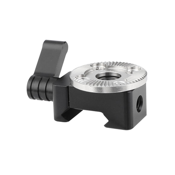 Kayulin Quick Release NATO Clamp With Arri Rosette M6 Thread Mount attaching additional Rosette accessories K0156