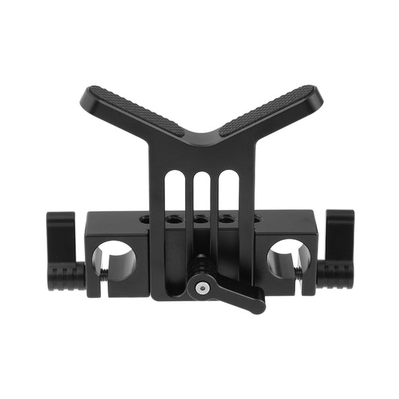 KAYULIN Lens Support 15mm Rod Clamp Rail Block for DSLR Rig Rod Support Rail System K0183