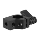 KAYULIN new design 15mm Rod Clamp Adjustable Black Ratchet Wingnut K0023